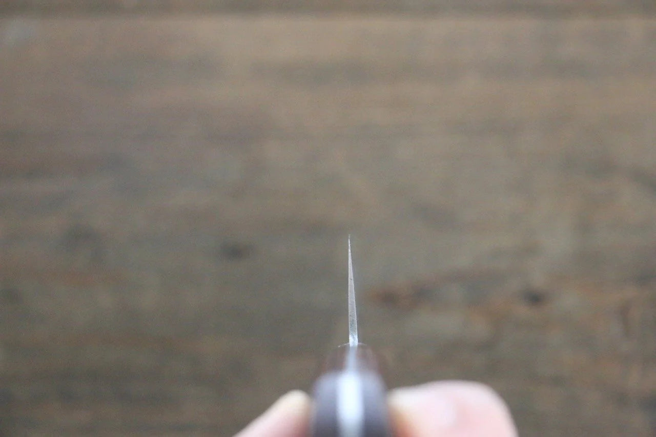 Takayuki Sakai V Gold No. 10 17 Layer Damascus Gyuto Knife 180mm 堺 孝行 V金10号 17層ダマスカス 牛刀包丁 180mm Dao Nhật cao cấp - Sakai Takayuki dao Gyuto đa năng thép damacus 17 lớp V Gold số 10 180mm