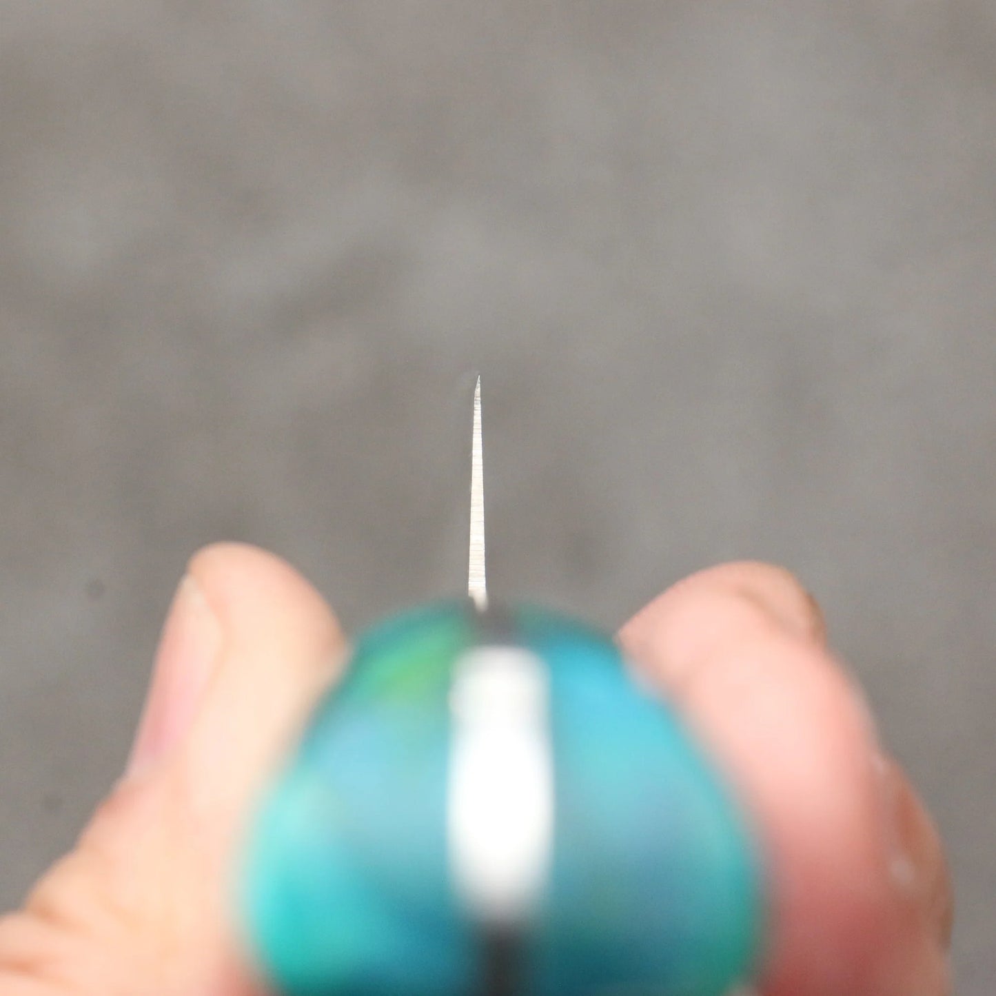 Free ship - Thương hiệu Sakai Takayuki Grand Chef Thép đặc biệt Uddeholm Thụy Điển Dao làm cá Hồi chuyên dụng Sujihiki dao Nhật 240mm chuôi dao SP Type III (Rừng xanh)