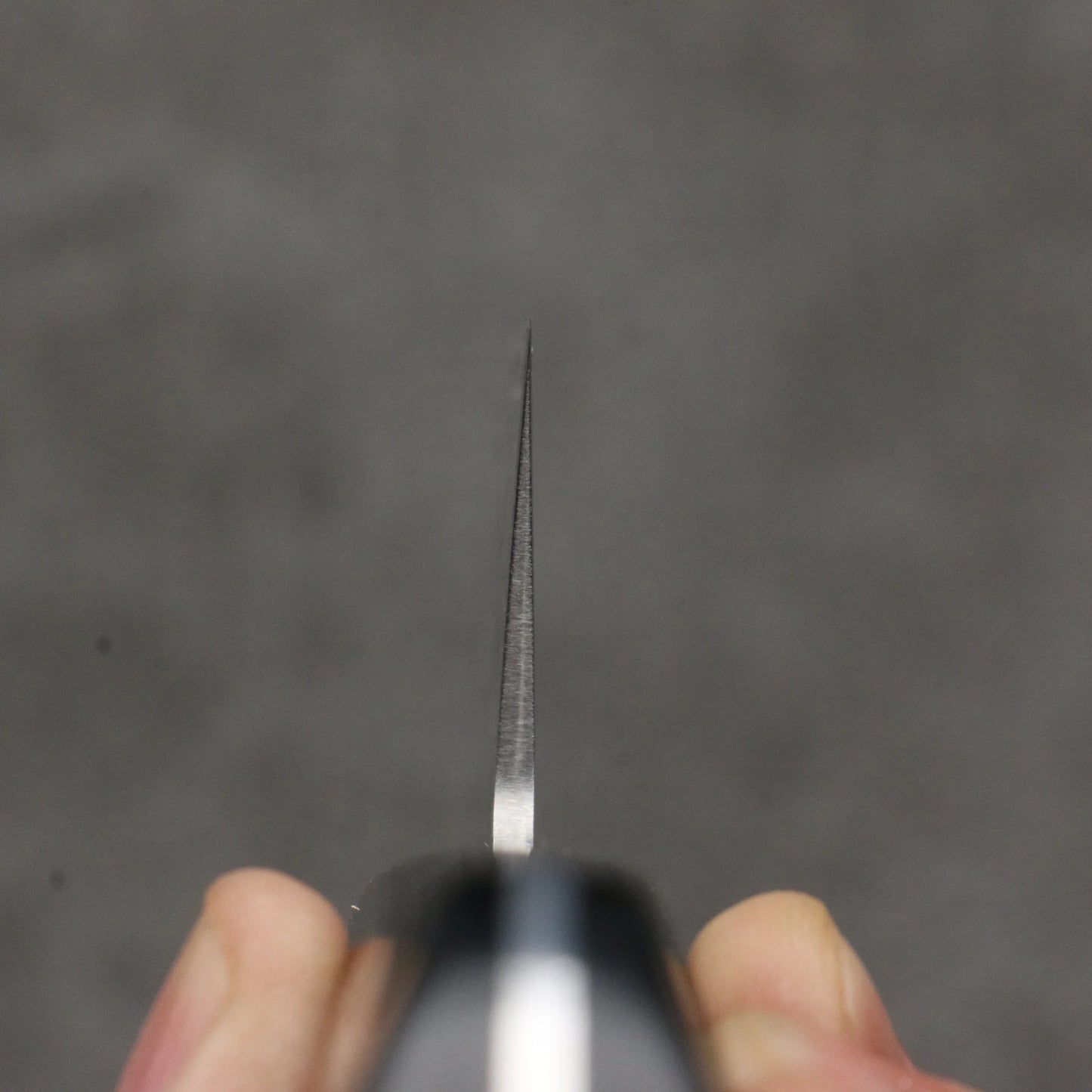 Free ship - Thương hiệu Seisuke SLD Đánh nhẵn bóng Dao đa năng Santoku 180mm chuôi dao gỗ Pakka đen