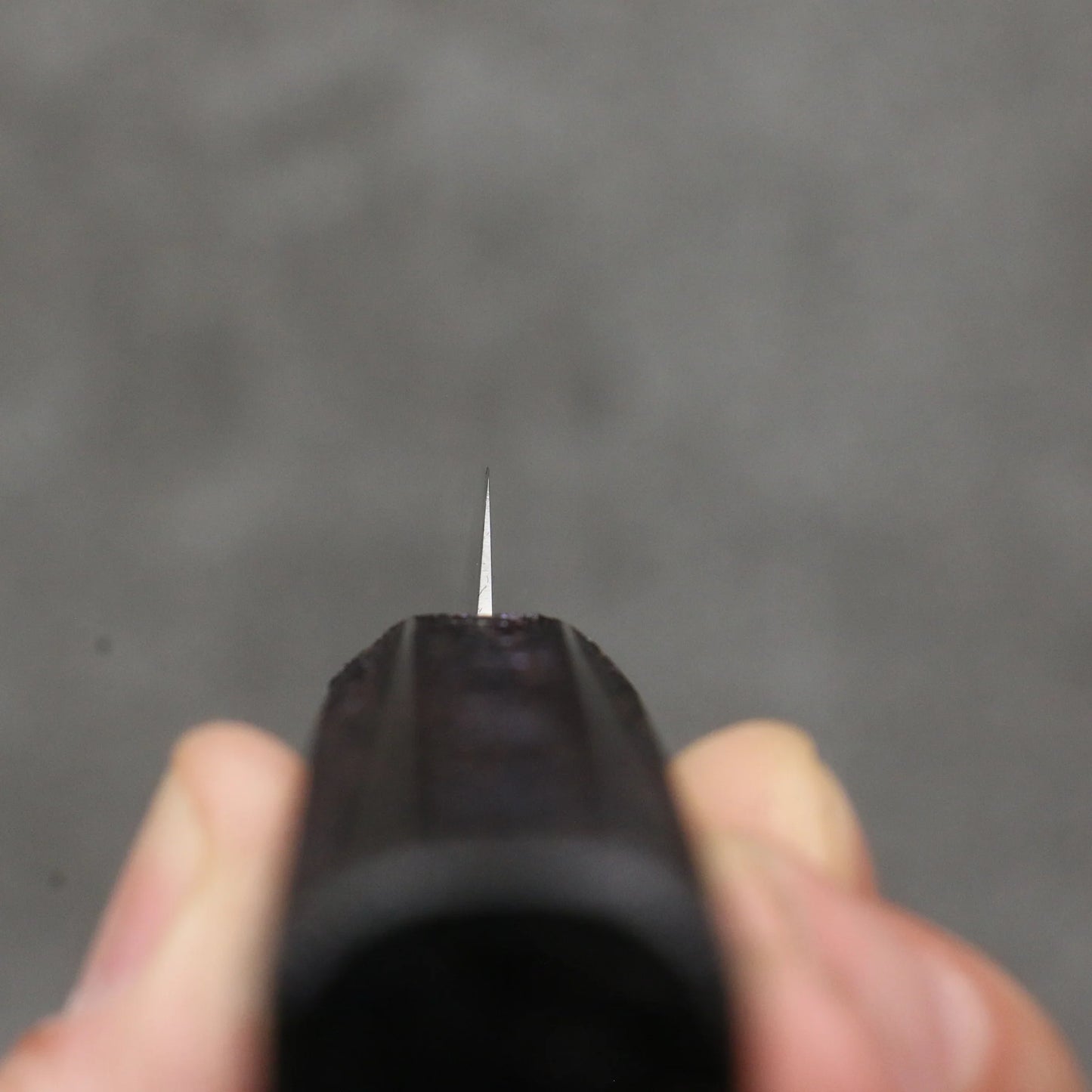 Seisuke Shiroichi Steel Polished Paring Knife 80MM Kashiki Purple Lacquered Handle 清助 白一鋼 磨き仕上げ パーリングナイフ 80MM 樫木紫漆塗り柄 Free ship - Thương hiệu Seisuke Thép trắng No.1 Đánh nhẵn bóng Dao gọt vỏ chuyên dụng 80mm