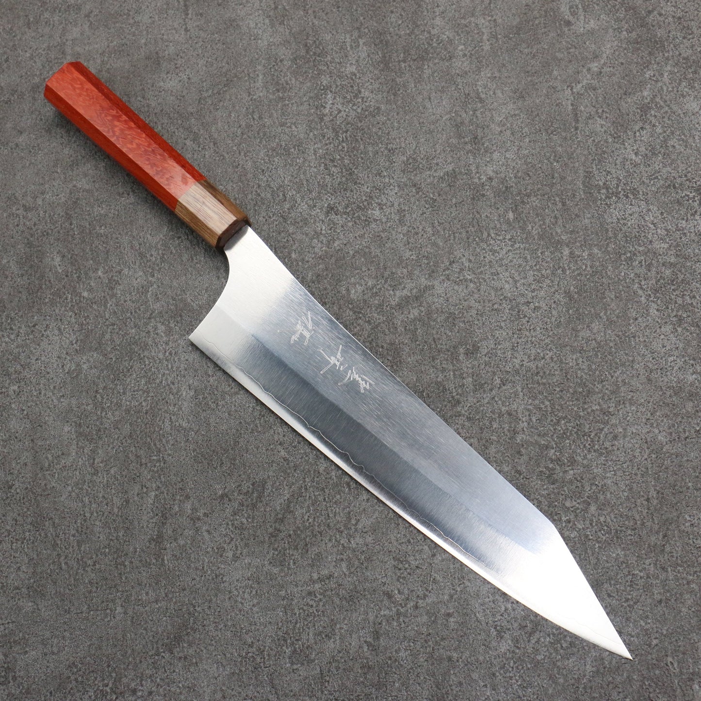 Free ship - Thương hiệu Yu Kurosaki dòng ánh trăng mới tỏa sáng VG-XEOS Dao đa năng Gyuto 240mm chuôi dao gỗ hương