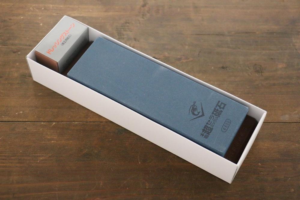 Free ship - Thương hiệu Naniwa Highest Ceramic Đá mài dao chuyên dụng cao cấp độ grit #600 trọng lượng 1500 gram