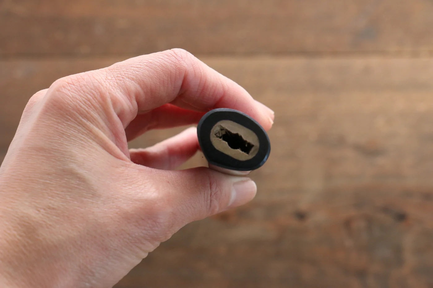 Free ship - Chuôi (cán) dao Shitan hình chữ D cho dao Santoku 180mm