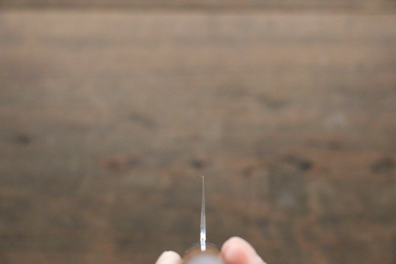 Sakai Takayuki 33 Layer Damascus VG10 Gyuto Japanese Chef Knife 180mm with Desert Iron Wood - Japanny - Best Japanese Knife