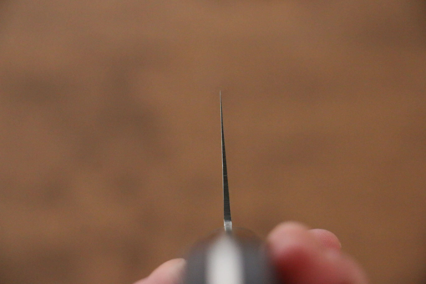 Iseya Molybdenum Santoku Japanese Knife 180mm Mahogany Pakka wood Handle - Japanny - Best Japanese Knife