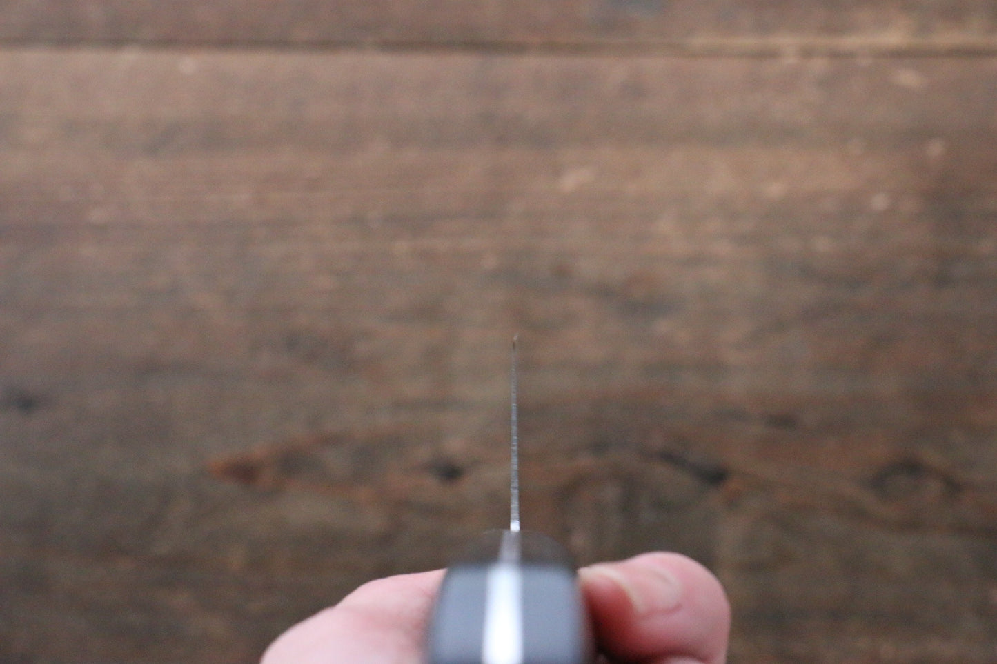 Sakai Takayuki Sakai Takayuki Grand Chef Swedish Steel Santoku Japanese Knife 180mm with Black Micarta Handle - Japanny - Best Japanese Knife