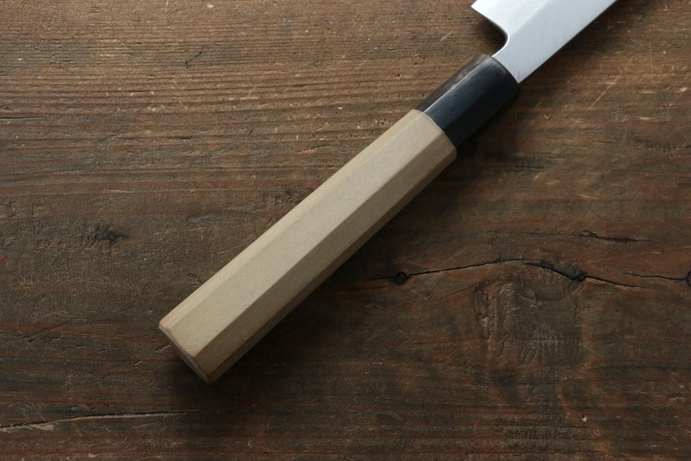 Free ship - Thương hiệu Seisuke 【Dùng cho người thuận tay trái】 Thép Molybdenum (MOL) Kasumitogi Dao thái cá shashimi chuyên dụng Yanagiba dao Nhật 270mm