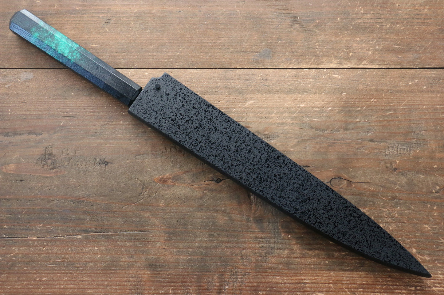 Sakai Takayuki Yanagiba Knife World Sushi Skills Institute Special Edition Green - Japanny - Best Japanese Knife