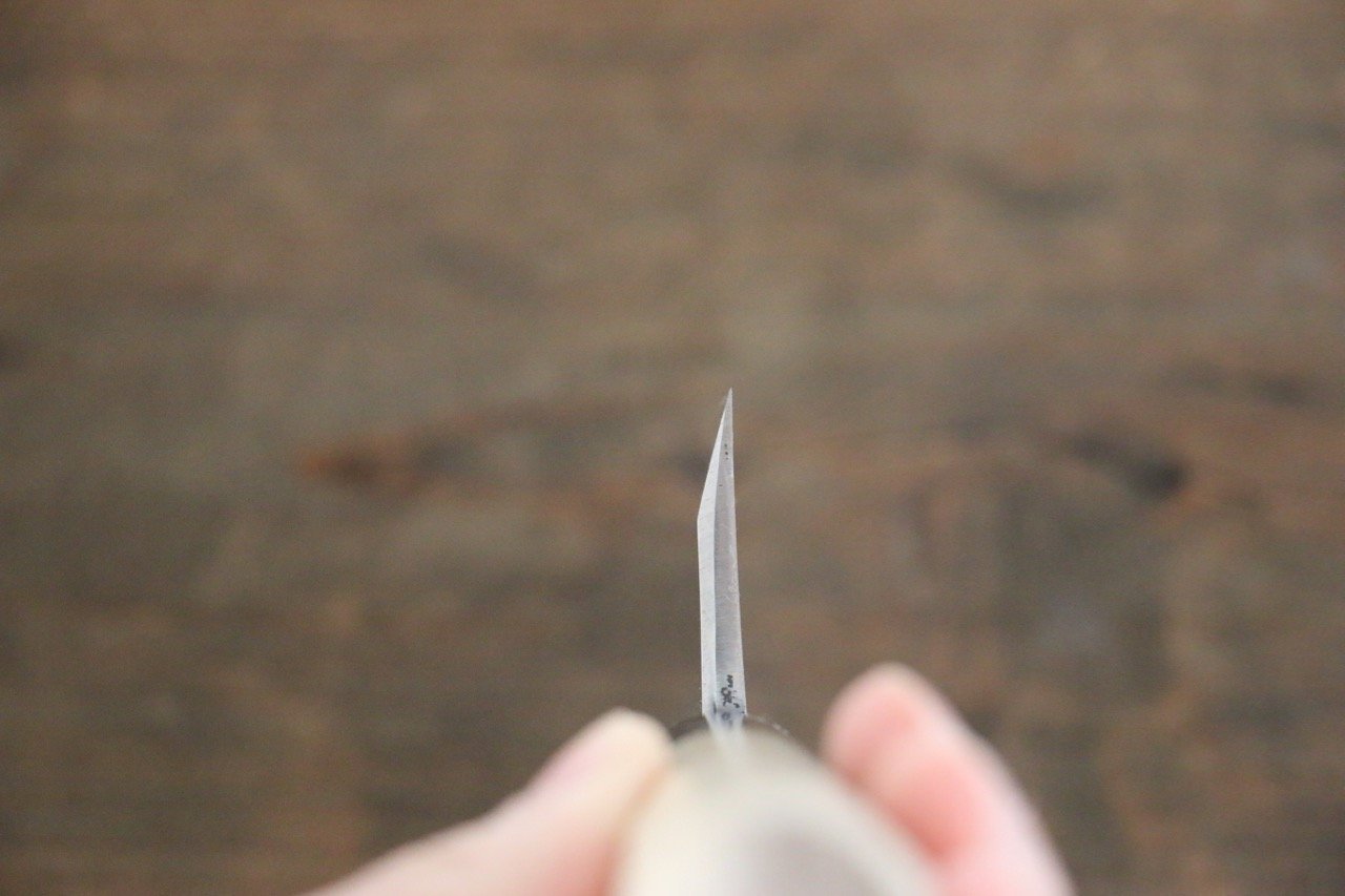 Sakai Takayuki Japanese White Steel No.2 mirrored Deba Knife - Japanny - Best Japanese Knife