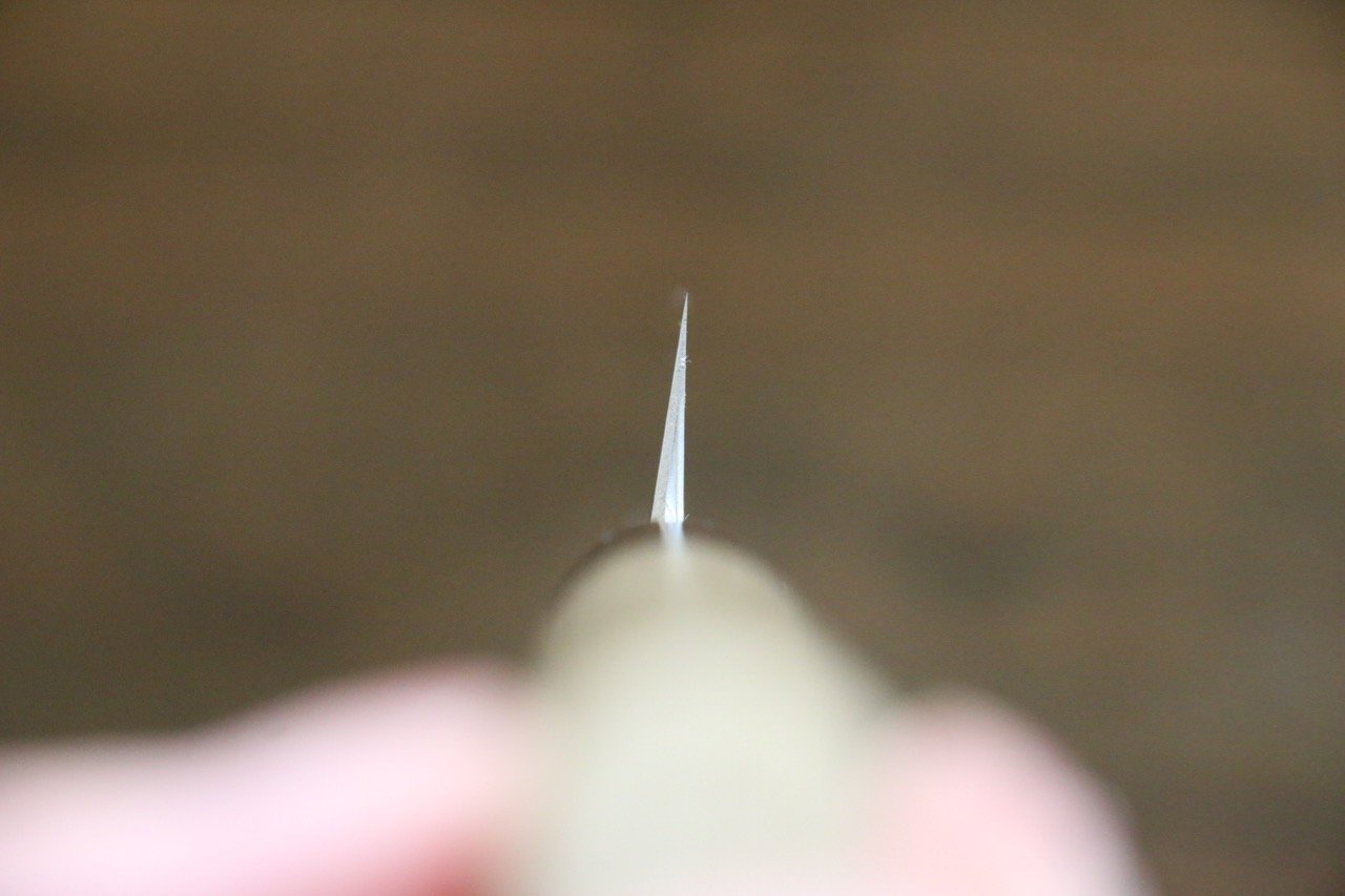 Sakai Takayuki White Steel No.2 mirrored Fugu-Sashimi Japanese Chef's Knife - Japanny - Best Japanese Knife