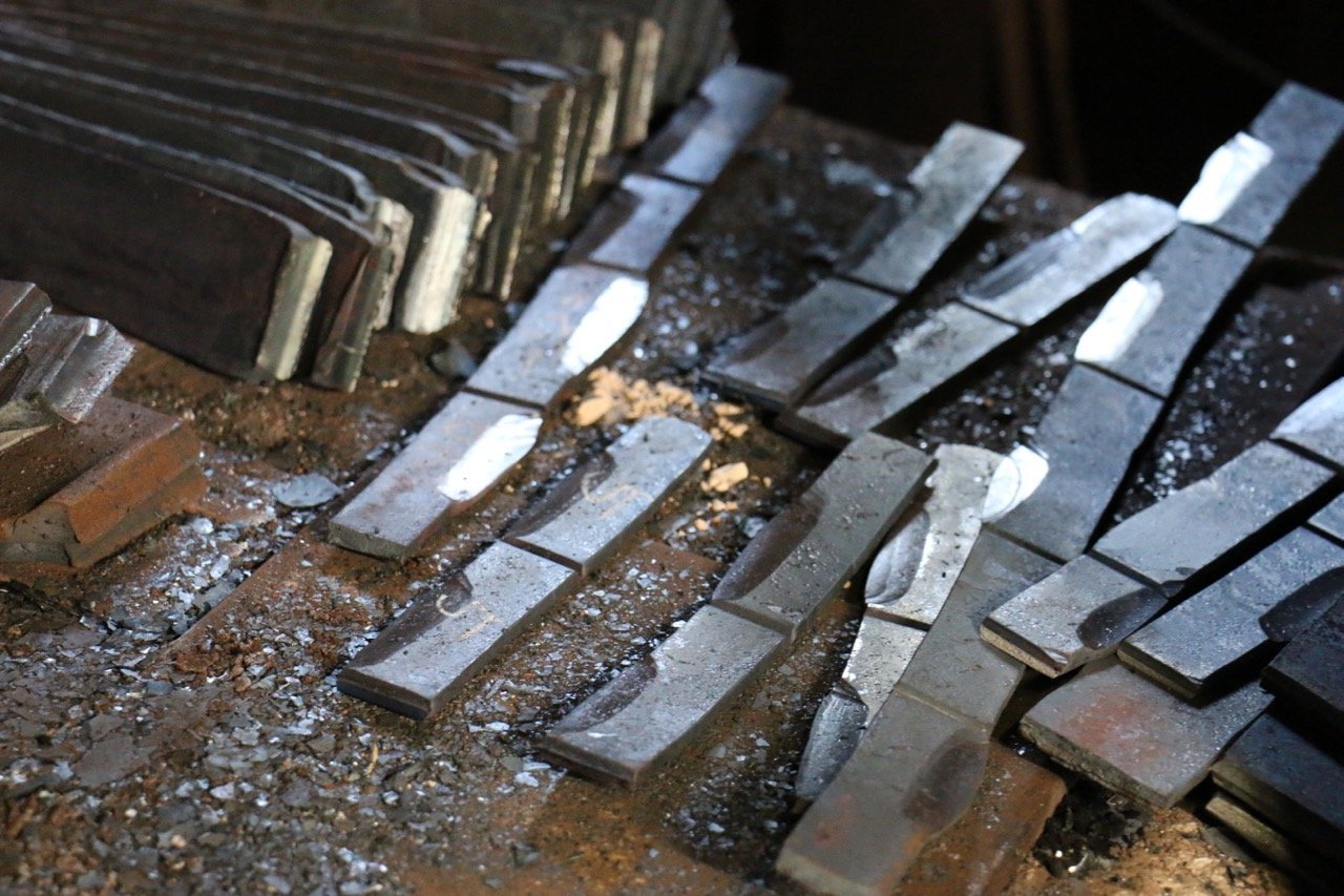 Shigeki Tanaka Silver Steel No.3 Nashiji Finish Gyuto Japanese Chef Knife 180mm - Japanny - Best Japanese Knife