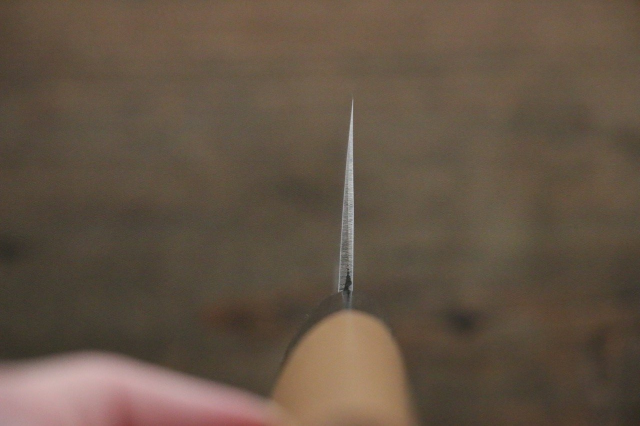 Kanetsune VG1 stain resistant Santoku Japanese Chef Knife 165mm Walnut Handle - Japanny - Best Japanese Knife