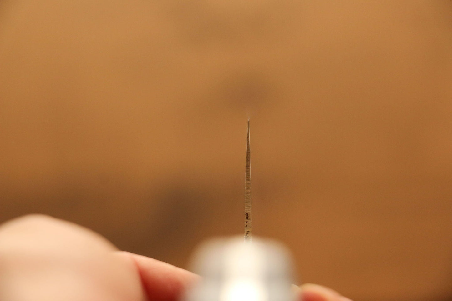 Free ship - Thương hiệu Seisuke ZA-18 Thép Damascus tráng gương Dao thái rau chuyên dụng Nakiri dao Nhật 165mm chuôi dao gỗ ép nâu