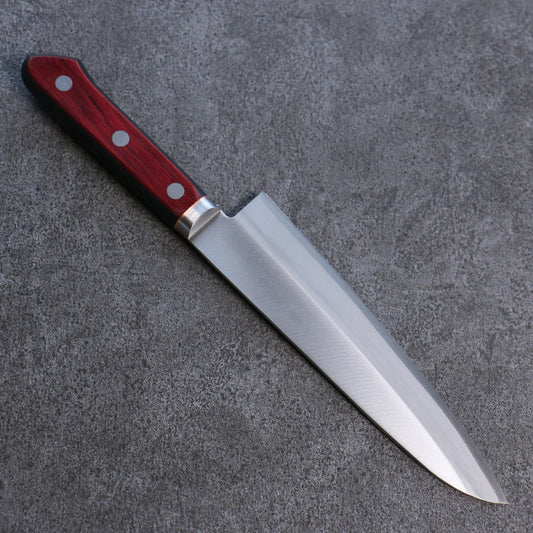 Seisuke Blue Super Steel Polished Gyuto Knife 180mm Red and Black Plywood Handle 清助 青スーパー鋼 磨き仕上げ 牛刀包丁 180mm 赤黒合板柄 Free ship - Dao Nhật cao cấp - Seisuke dao đa năng Gyuto thép siêu xanh đánh bóng 180mm