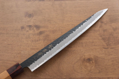 Thương hiệu Sakai Takayuki Thép siêu xanh Dao lọc gân chuyên dụng Sujihiki 240mm chuôi dao gỗ Keyaki