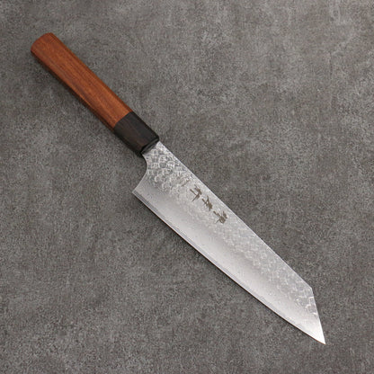 Thương hiệu Sakai Takayuki SG2 Thép Damascus vân búa dao rèn thủ công Dao đa năng Kiritsuke Gyuto 190mm chuôi dao mẫu gỗ hồng mộc (bọc: ván ép đen)