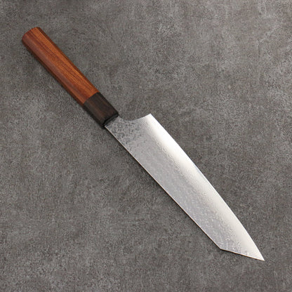 Thương hiệu Sakai Takayuki SG2 Thép Damascus vân búa dao rèn thủ công Dao đa năng Kiritsuke Gyuto 190mm chuôi dao mẫu gỗ hồng mộc (bọc: ván ép đen)