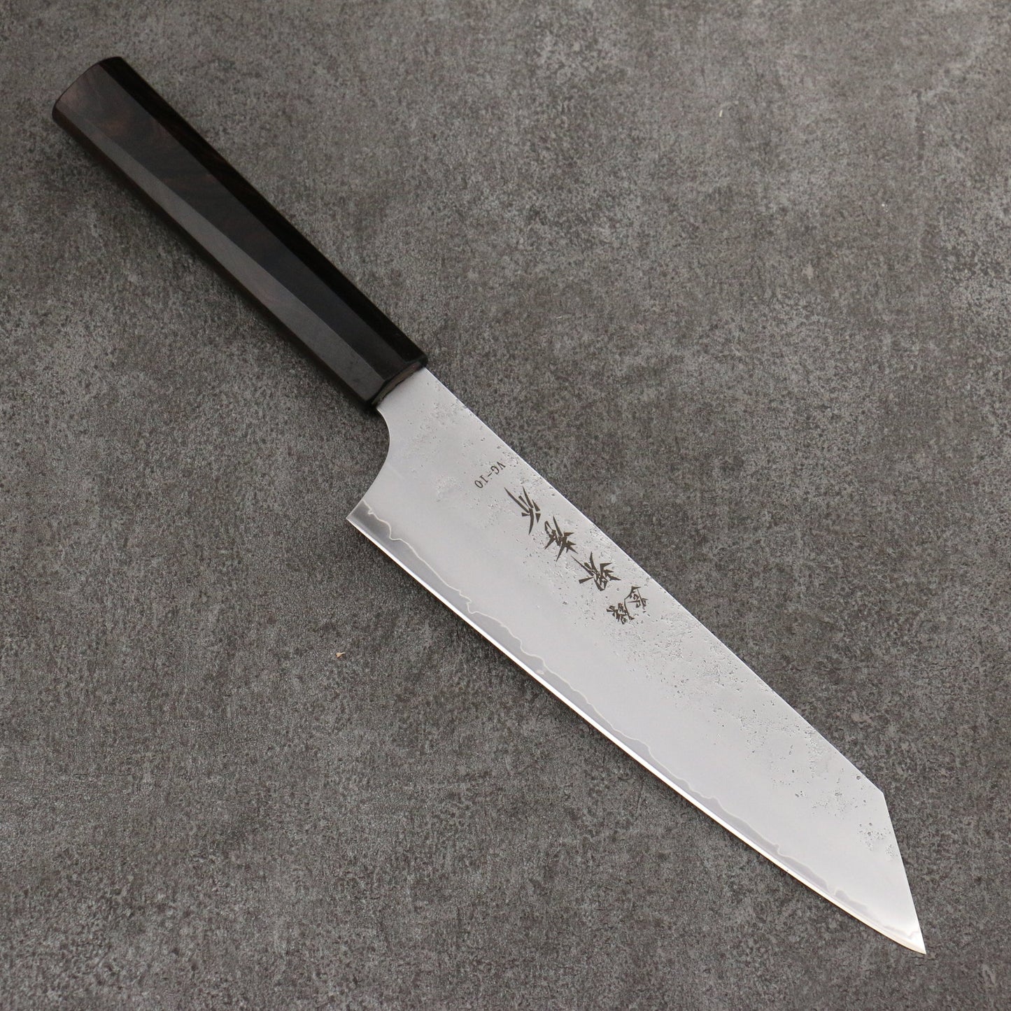 Thương hiệu Sakai Takayuki VG10 Kỹ nghệ truyền thống Nhật Nashiji Dao đa năng Kiritsuke Gyuto 190mm chuôi dao gỗ Mun