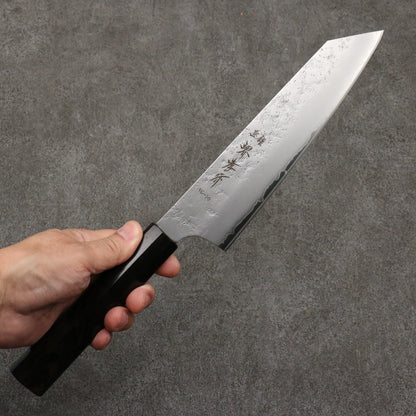 Thương hiệu Sakai Takayuki VG10 Kỹ nghệ truyền thống Nhật Nashiji Dao đa năng Kiritsuke Gyuto 190mm chuôi dao gỗ Mun