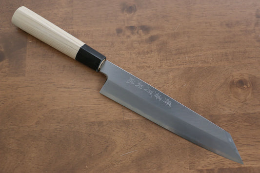 堺 孝行 特上 白ニ鋼 切付牛刀包丁 210mm 朴柄 Sakai Takayuki Tokujyo White Steel No.2 Kiritsuke Gyuto 210mm Magnolia Handle Thương hiệu Sakai Takayuki Thượng Hạng Tokujou Thép trắng No.2 Dao đa năng Gyuto dao Nhật 210mm chuôi dao gỗ Mộc Lan