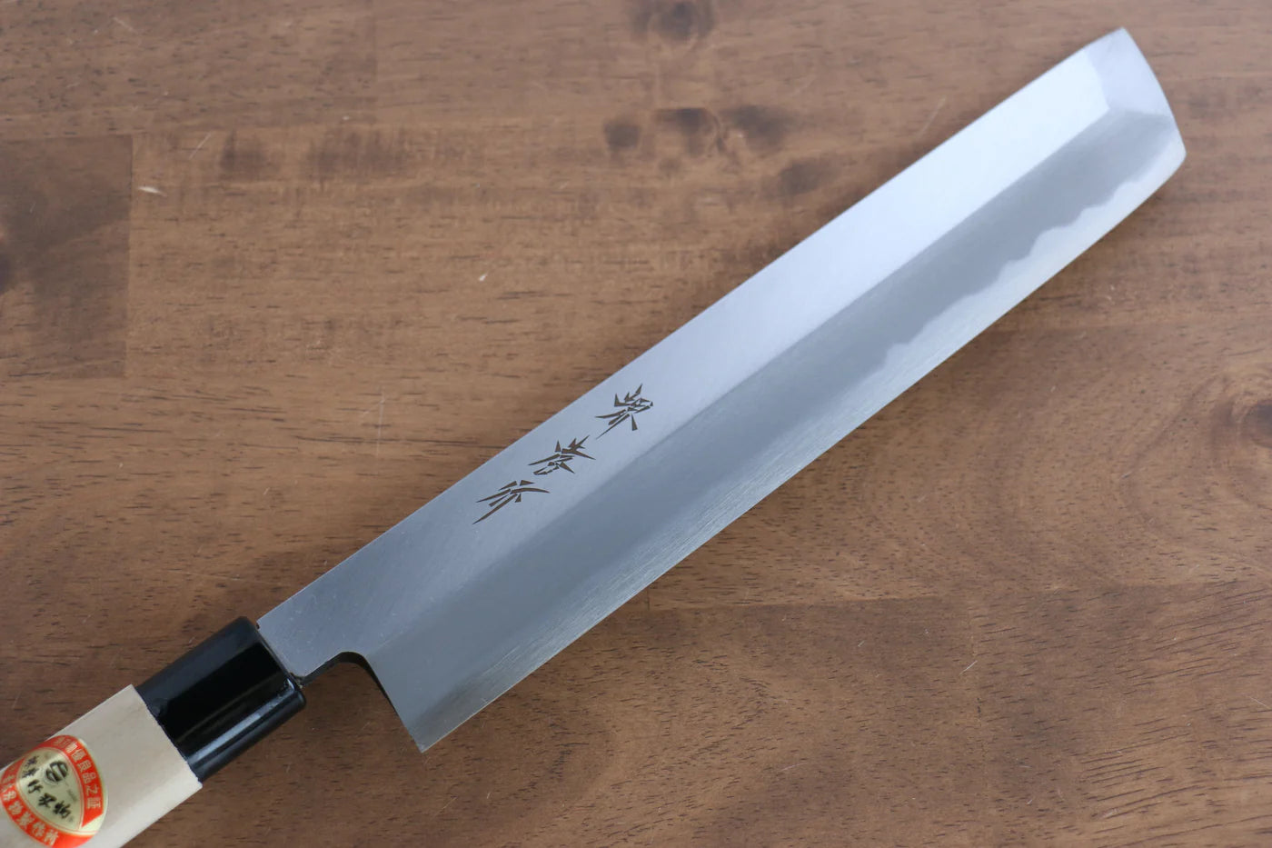 Marke Sakai Takayuki Kasumitogi Weißstahl Fisch- und Aalknochenschneidemesser Japanisches Messer 270 mm Griff aus Magnolienholz