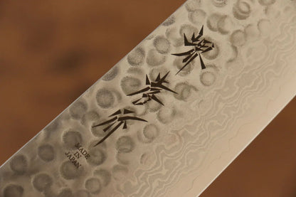 Thương hiệu Sakai Takayuki Kukipapa VG10 Thép Damascus 17 lớp Dao đa năng Santoku dao Nhật 180mm chuôi dao