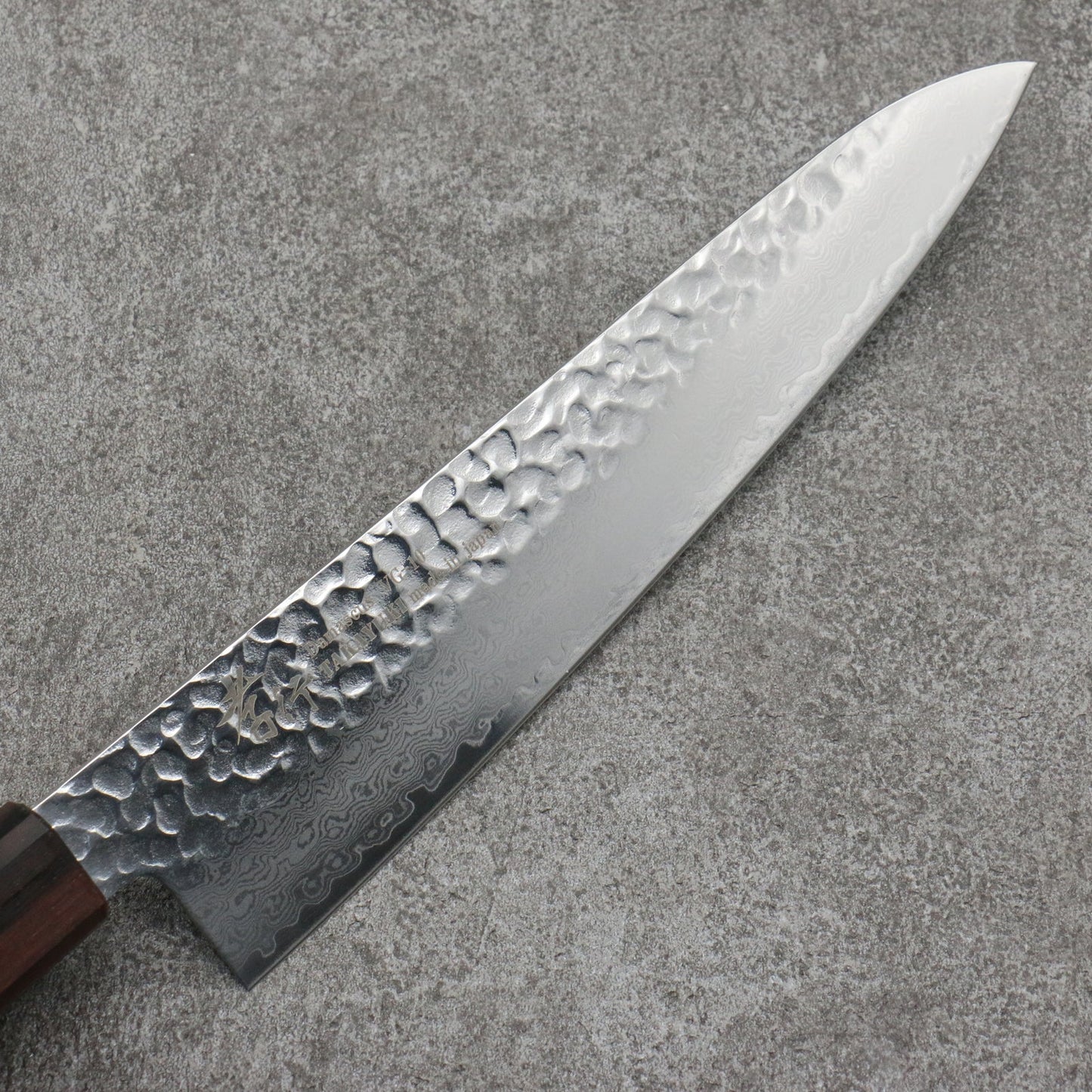 Sakai Takayuki VG10 33 Layer Damascus Gyuto Japanese Knife 210mm Mountain cherry (12 sided) Handle