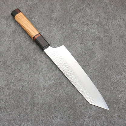 Sakai Takayuki VG10 33 Layer Damascus Kengata Gyuto Japanese Knife 190mm Mountain cherry (12 sided) Handle