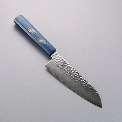 Thương hiệu Sakai Takayuki VG10 Thép Damascus 33 lớp Dao đa năng Santoku dao Nhật 170mm chuôi dao gỗ Sồi sơn mài (Saiseki)