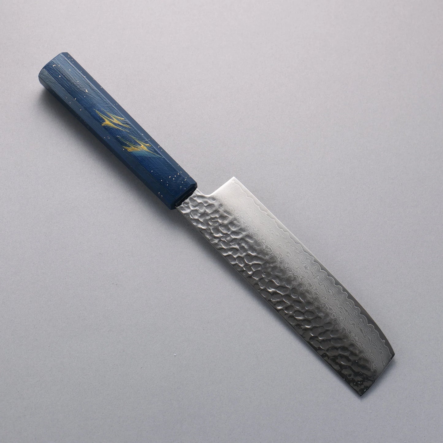 Free ship - Thương hiệu Sakai Takayuki VG10 Thép Damascus 33 lớp Dao thái rau chuyên dụng Nakiri dao Nhật 160mm chuôi dao gỗ Sồi sơn mài đá màu (Saiseki)