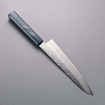 Free ship - Thương hiệu Sakai Takayuki VG10 Thép Damascus 33 lớp Dao đa năng Gyuto dao Nhật 210mm chuôi dao gỗ Sồi sơn mài đá màu (Saiseki)