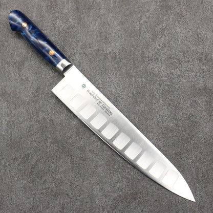 Marke Sakai Takayuki Grand Chef Spezialstahl Uddeholm Schweden Gyuto-Messer, spezialisiert auf Lachs Japanisches Messer 240-mm-Griff SP Typ III (Ozean)