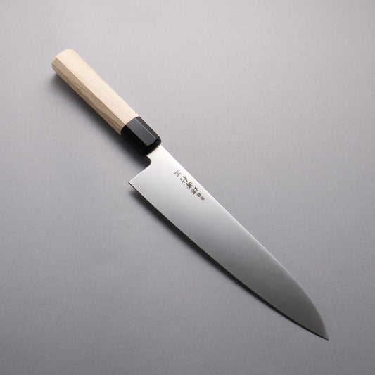 Marke Sakai Takayuki Grand Chef Grand Chef Gyuto-Mehrzweckmesser aus schwedischem Stahl, japanisches Messer, 240 mm Griff aus Magnolienholz