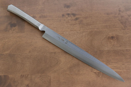 Thương hiệu Sakai Takayuki INOX Pro V-2 AUS8 Dao thái cá shashimi chuyên dụng Yanagiba dao Nhật 300mm chuôi dao