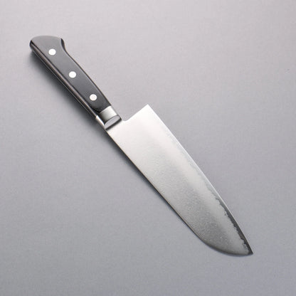 Free ship - Thương hiệu Sakai Takayuki Thép Molybdenum (MOL) khó gỉ Thép Damascus 63 lớp Dao đa năng Santoku dao Nhật 180mm chuôi dao gỗ đen