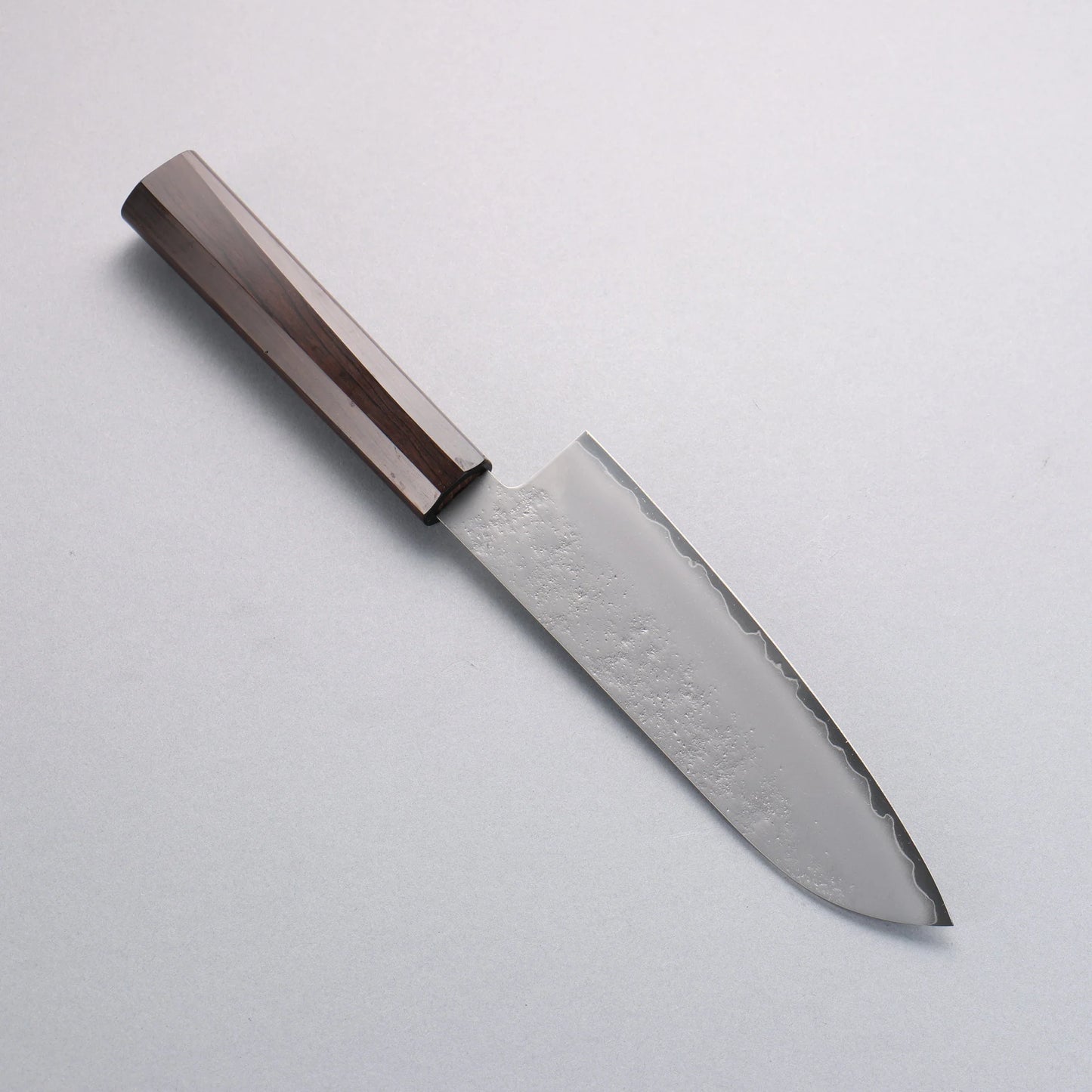 Thương hiệu Sakai Takayuki VG10 Kỹ nghệ truyền thống Nhật Nashiji Dao đa năng Santoku 170mm chuôi dao gỗ Mun