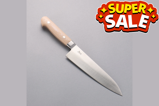 Free ship - Thương hiệu ANNE Thép không gỉ Dao đa năng Gyuto dao Nhật 180mm chuôi dao Micarta