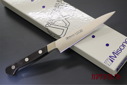 Misono Marke UX 10 Edelstahl Kleines Mehrzweckmesser Kleines japanisches Messer 130 mm
