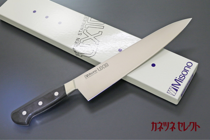 Misono UX10 Stainless Steel Gyuto Knife ミソノ UX10 ステンレス鋼 牛刀包丁 Free ship - Dao Nhật cao cấp - Thương hiệu Misono dao đa năng Gyuto dao Nhật thép khó gỉ UX10 180mm, 210mm, 240mm, 270mm, 300mm