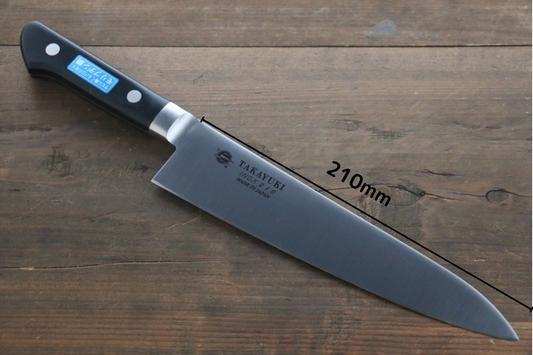 Hochwertiges japanisches Messer - Sakai Takayuki Mehrzweckmesser Gyuto Edelstahl Molybdän 210mm