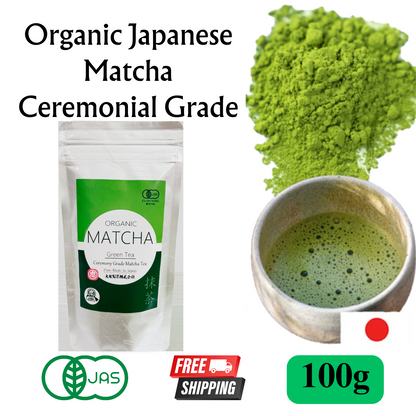 Bột Matcha Hữu Cơ Nguyên Chất Ceremonial Grade Matcha Organic Hàng Made In Japan Thương Hiệu Otsuka Green Tea Co.,Ltd.