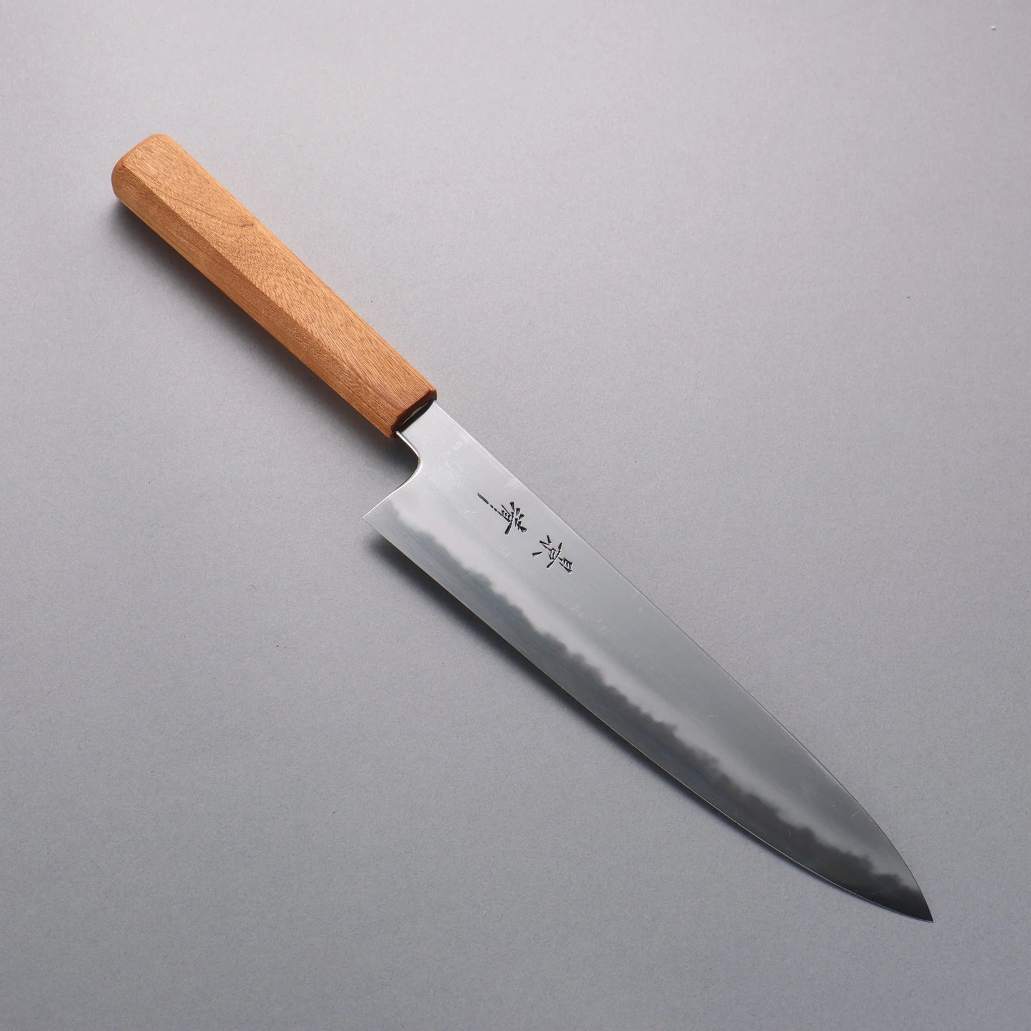 Thương hiệu Kagekiyo Thép trắng cao cấp Dao đa năng Gyuto 240mm họa tiết hoa anh đào có vỏ bọc