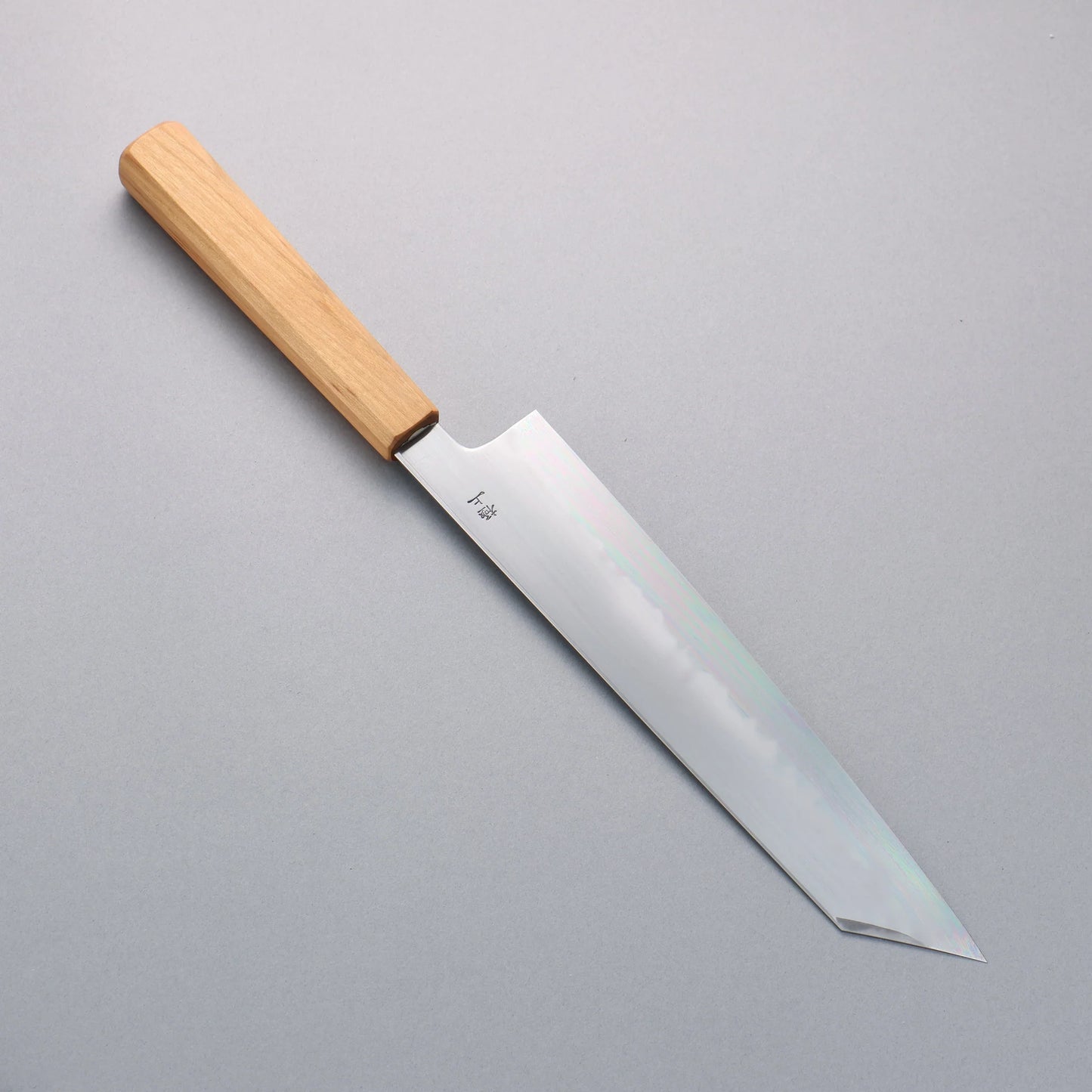 Thương hiệu Kagekiyo Dao thép trắng cao cấp Dao đa năng Kiritsuke Gyuto 240mm tay cầm hình hoa anh đào có vỏ bọc