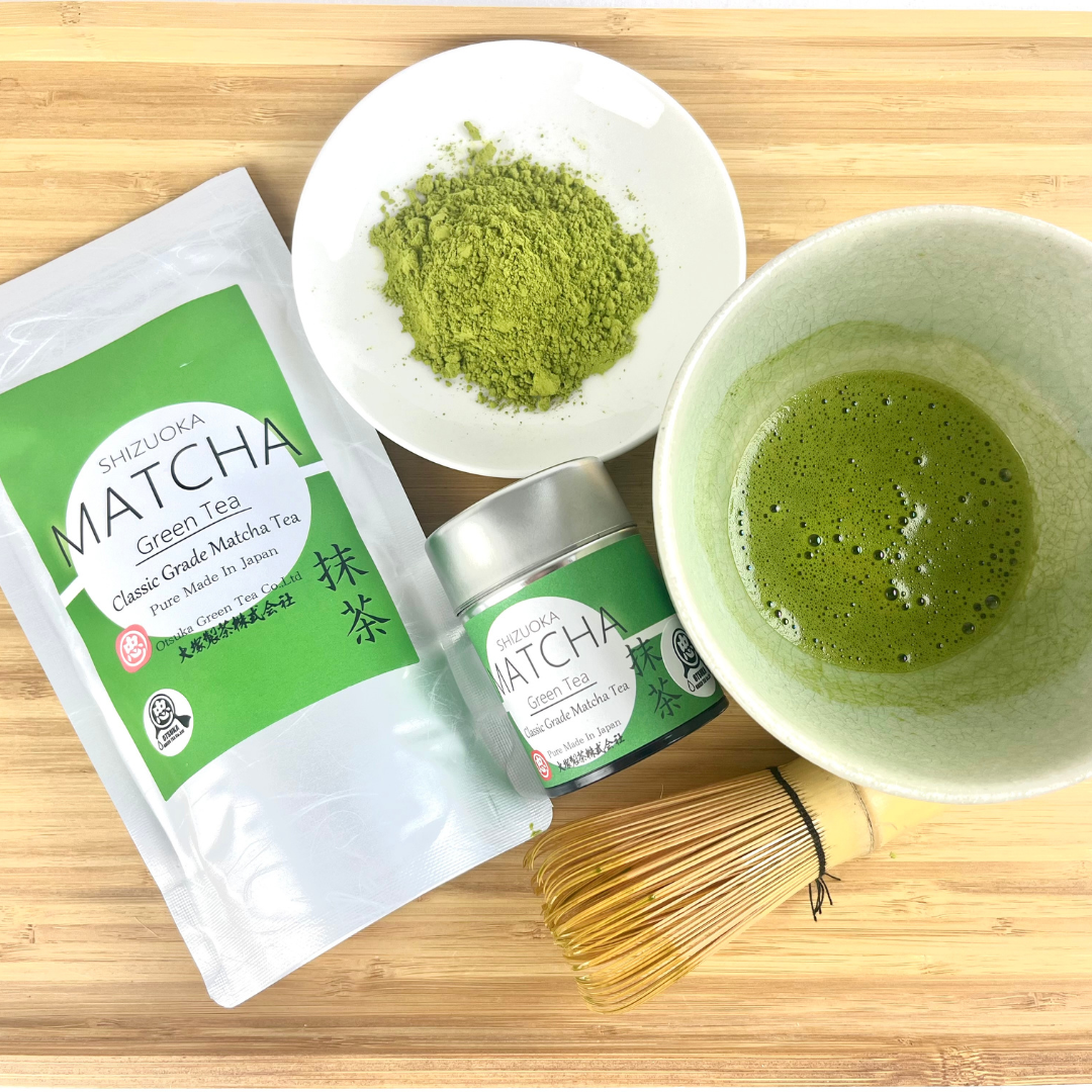 Bột Matcha cổ điển Classic 30 gram chính hãng 100% được trồng và chế biến tại tỉnh Shizuoka, Nhật Bản