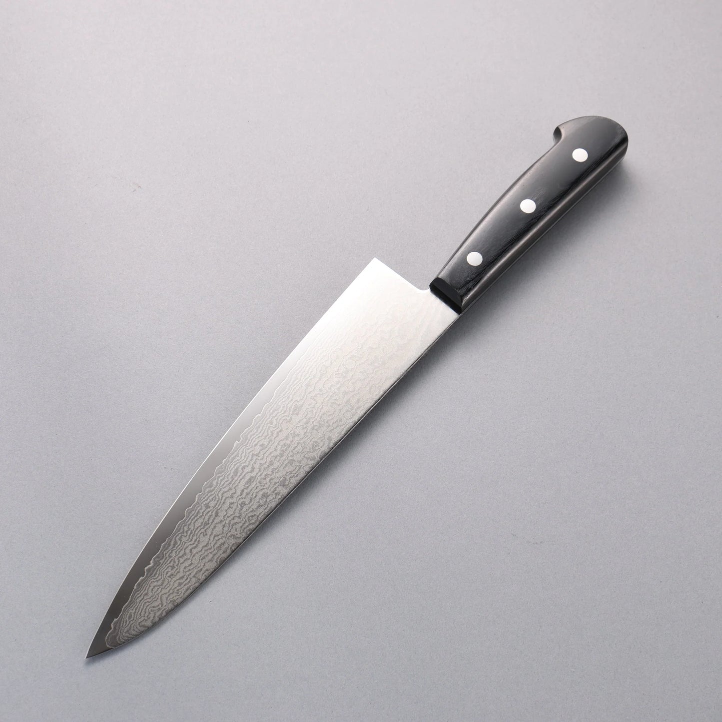 Free ship - Dao đa năng Gyuto dao Nhật rèn thủ công thương hiệu Iseya dao thép Damascus 210mm