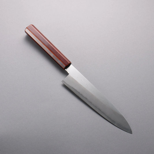 Thương hiệu Hado Thép Bạc No.3 Ginsan đánh bóng tinh xảo Dao đa năng chuyên dụng Gyuto 210mm chuôi dao sơn mài Kijiro tay cầm sơn gỗ lớp đặc biệt đỉnh cao nghệ thuật cắt Nhật Bản