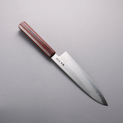 Thương hiệu Hado Thép Bạc No.3 Ginsan đánh bóng tinh xảo Dao đa năng chuyên dụng Gyuto 210mm chuôi dao sơn mài Kijiro tay cầm sơn gỗ lớp đặc biệt đỉnh cao nghệ thuật cắt Nhật Bản