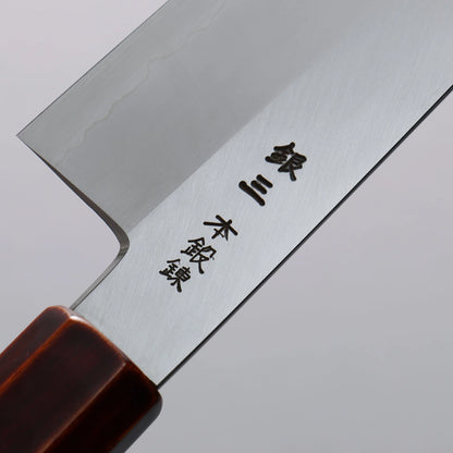 Thương hiệu Hado Thép Bạc No.3 Ginsan đánh bóng tinh xảo Dao đa năng chuyên dụng Gyuto 210mm chuôi dao sơn mài Kijiro tay cầm sơn gỗ lớp đặc biệt đỉnh cao nghệ thuật cắt Nhật Bản