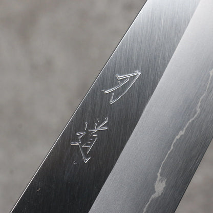 Thương hiệu Hado Nakagawa Ginsanko Thép Bạc No.3 Đánh nhẵn bóng Dao đa năng Gyuto 210mm chuôi dao gỗ Sồi