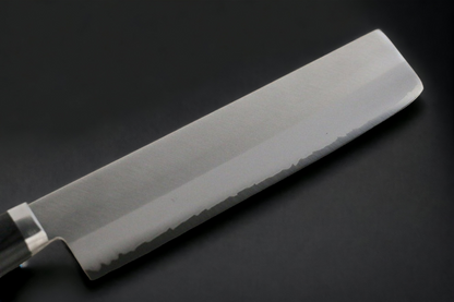 Hochwertiges japanisches Messer – Kanetsune-Spezialschneidemesser Nakiri VG10-Stahl mit 165 mm Sperrholzgriff
